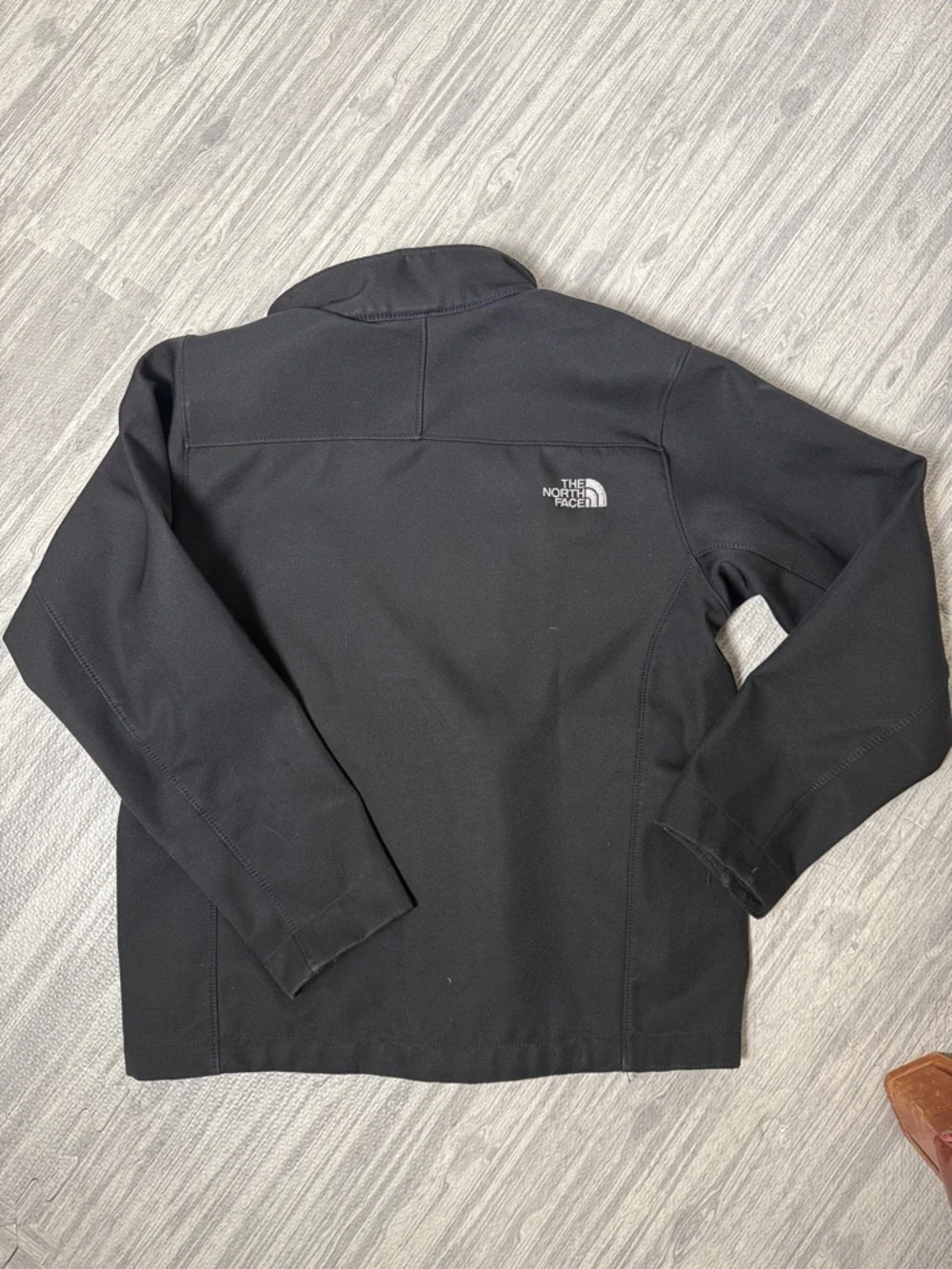 The North Face Black Lightweight Softshell Jacket Size 10/12
